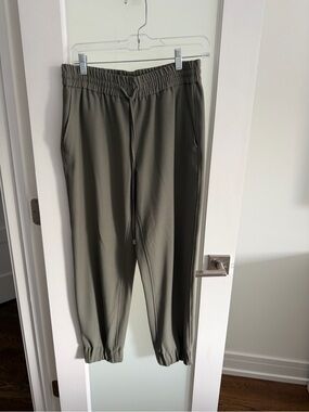 Zara Olive Green Elastic Waist Jogger